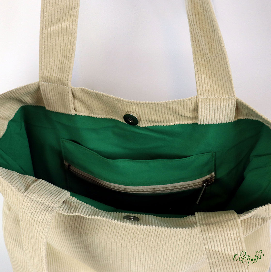 Handtasche aus Cord