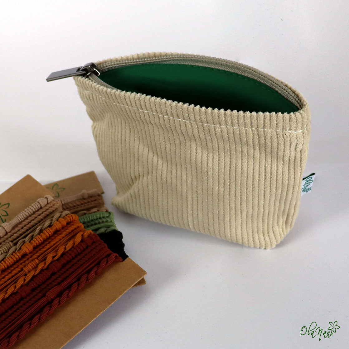 Set • Handtasche & Etui aus Cord