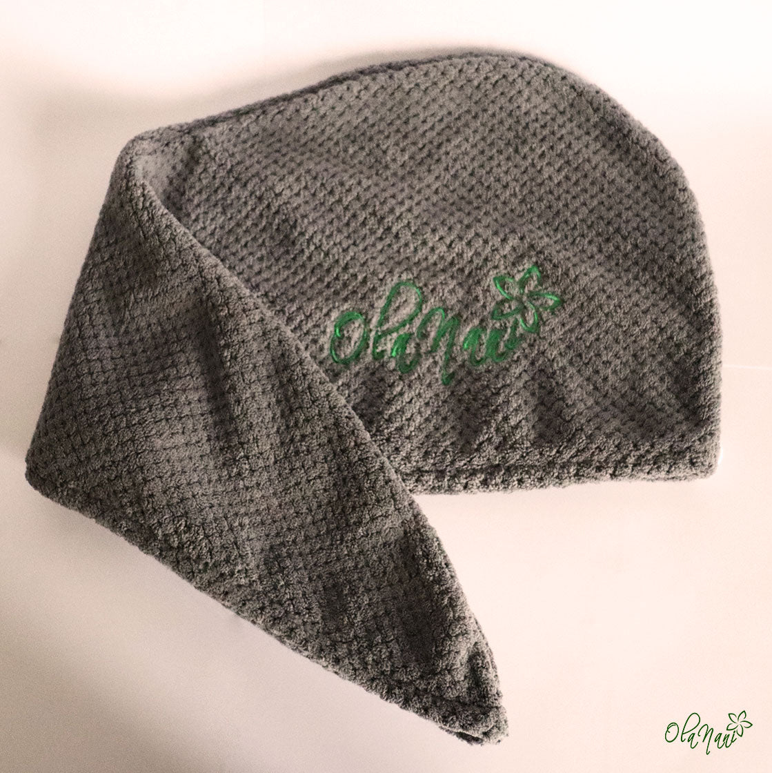 Hair-Wrap Handtuch • grau
