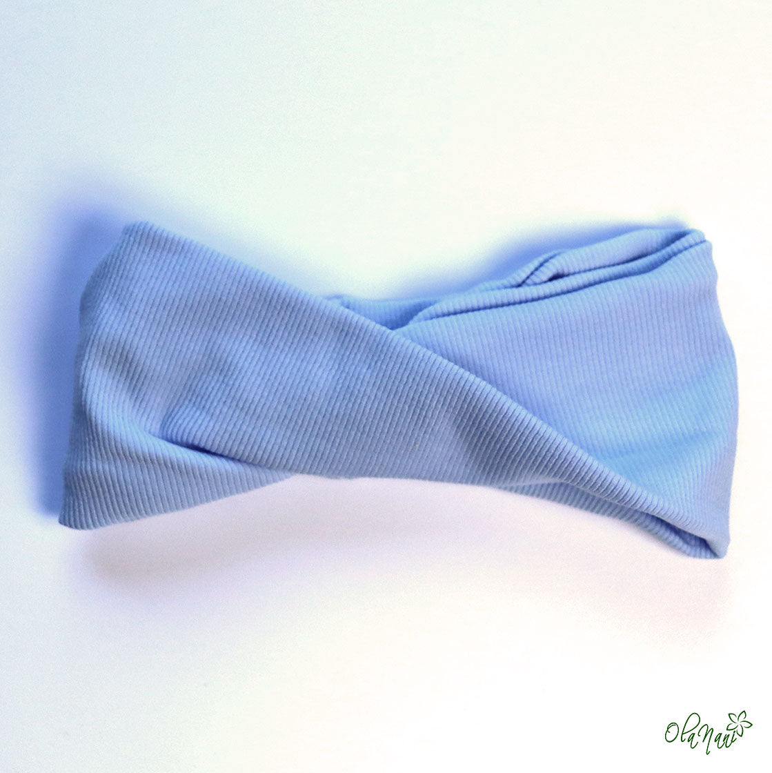 Haarband twisted • Babyblau