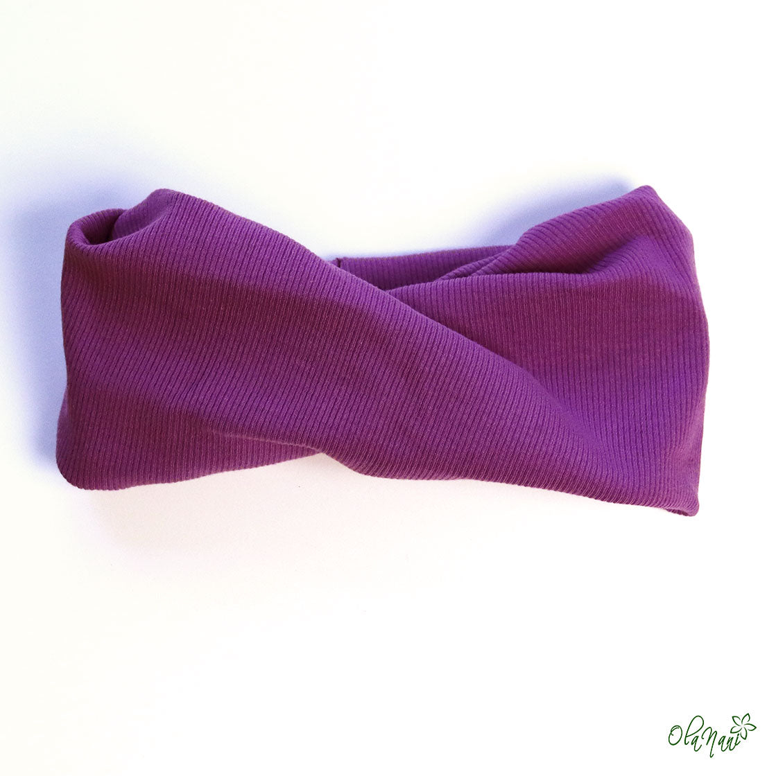 Scrunchie & Haarband twisted Set • Lila