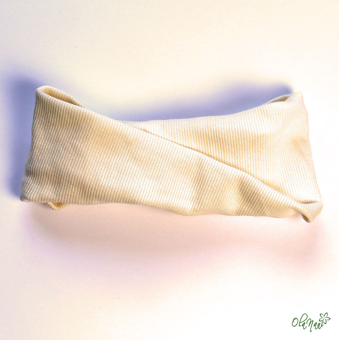 Scrunchie & Haarband twisted Set • Vanilla