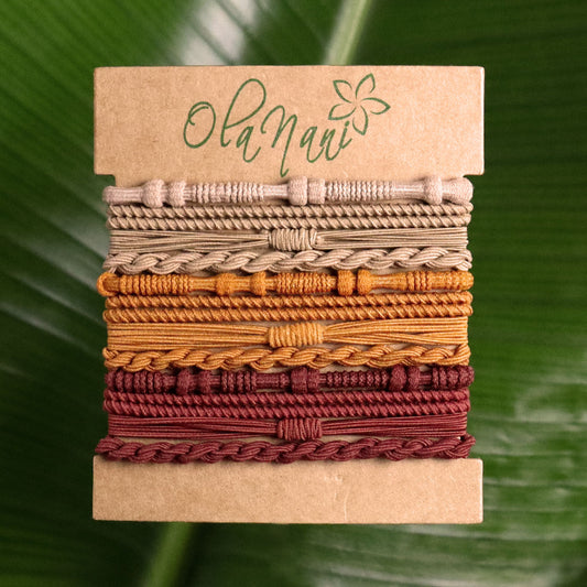 Arm- & Haarband OlaNani-Set • Sahara