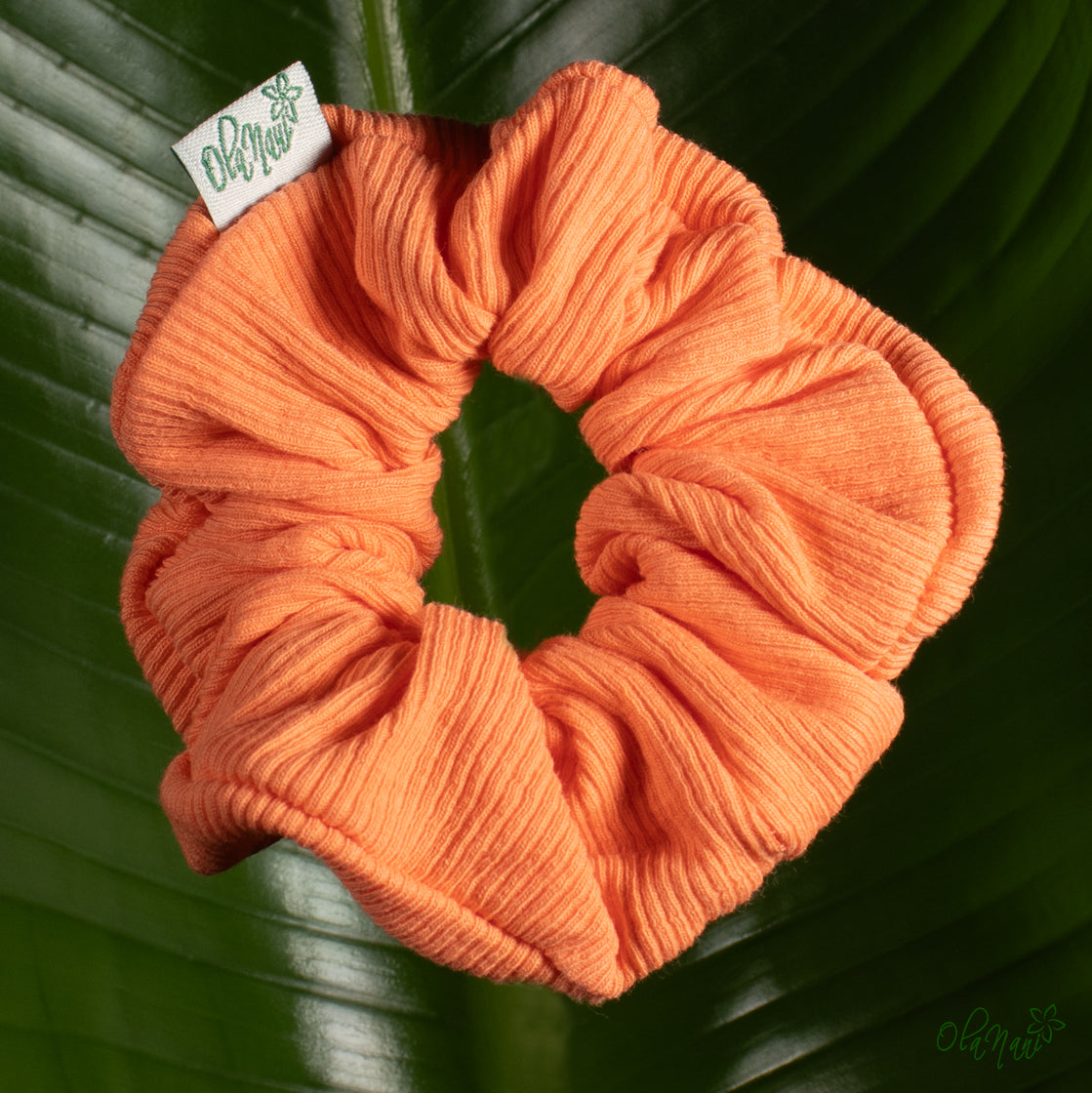 OlaNani Scrunchie Papaya